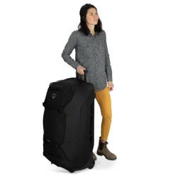 Heren Reistassen|Dames Reistassen>Osprey Sojourn Shuttle Wheeled Duffel 130L black