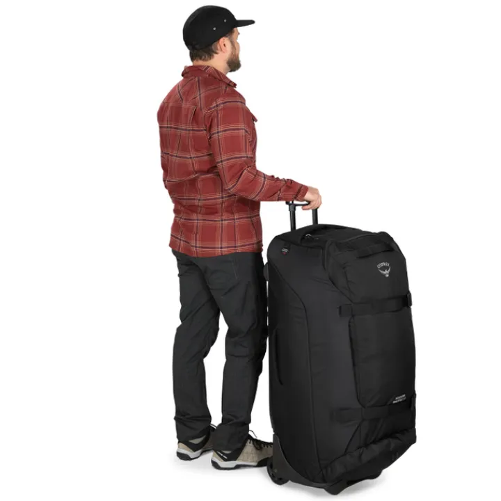 Heren Reistassen|Dames Reistassen>Osprey Sojourn Shuttle Wheeled Duffel 130L black