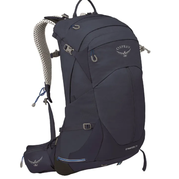 Wandelrugzakken|Hiking Backpacks>Osprey Stratos 24 Backpack cetacean blue