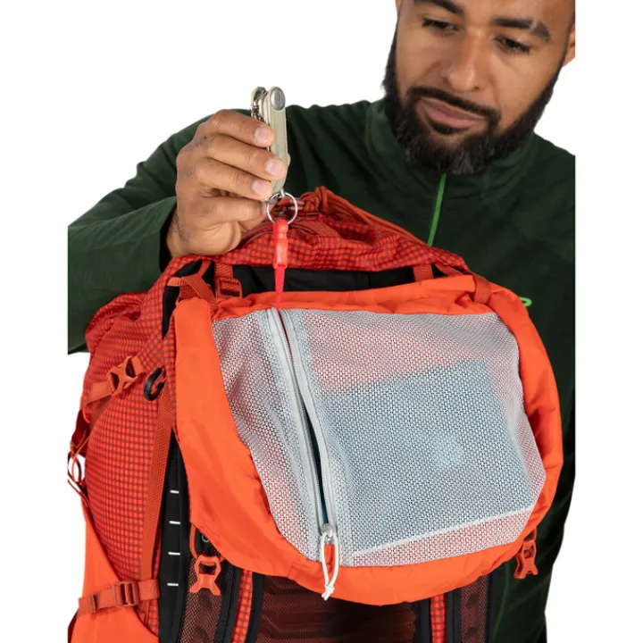 Grote Rugzakken|Trekking Rugzakken>Osprey Talon Pro 40 L/XL silver lining