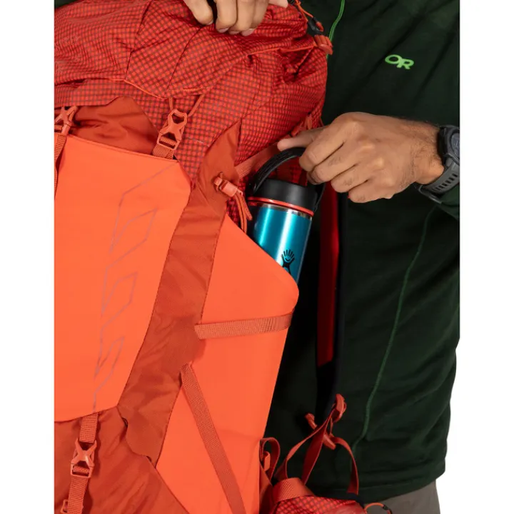 Grote Rugzakken|Trekking Rugzakken>Osprey Talon Pro 40 L/XL silver lining