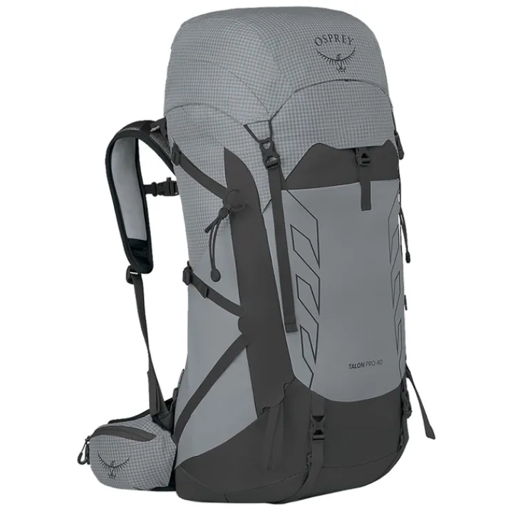Grote Rugzakken|Trekking Rugzakken>Osprey Talon Pro 40 S/M silver lining