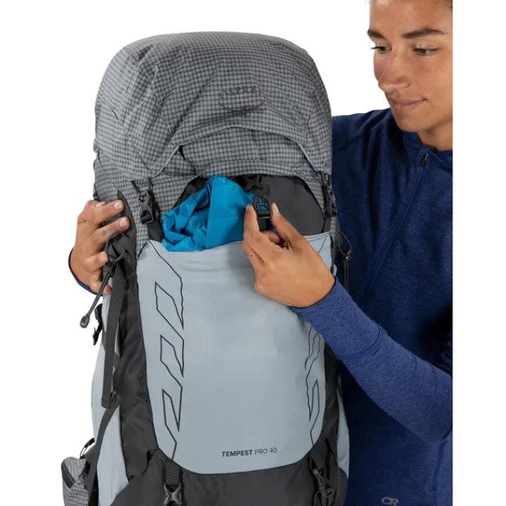 Trekking Rugzakken|Hiking Backpacks>Osprey Tempest Pro 40 WM/L silver lining