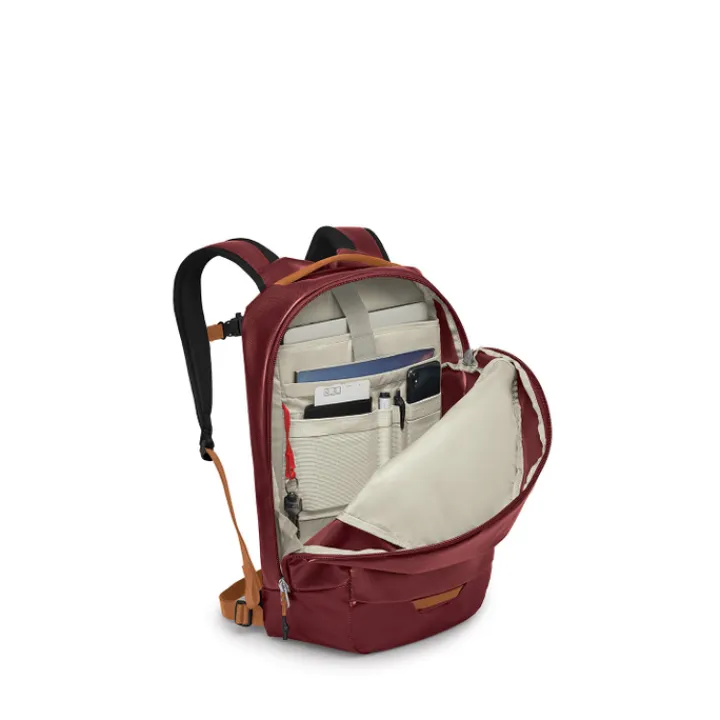 Kleine Rugzakken|Heren Rugzakken>Osprey Transporter Panel Loader red mountain