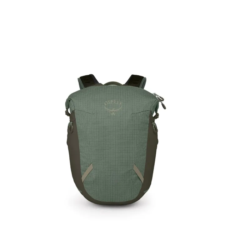 Heren Rugzakken|Dames Rugzakken>Osprey Transporter Zinch pine leaf-earl grey