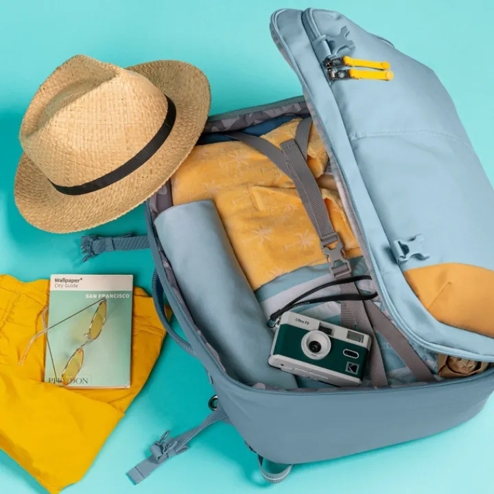 Daypack|Anti Diefstal Rugzakken>Pacsafe Go Carry-On Backpack 34L Anti-Theft fresh mint