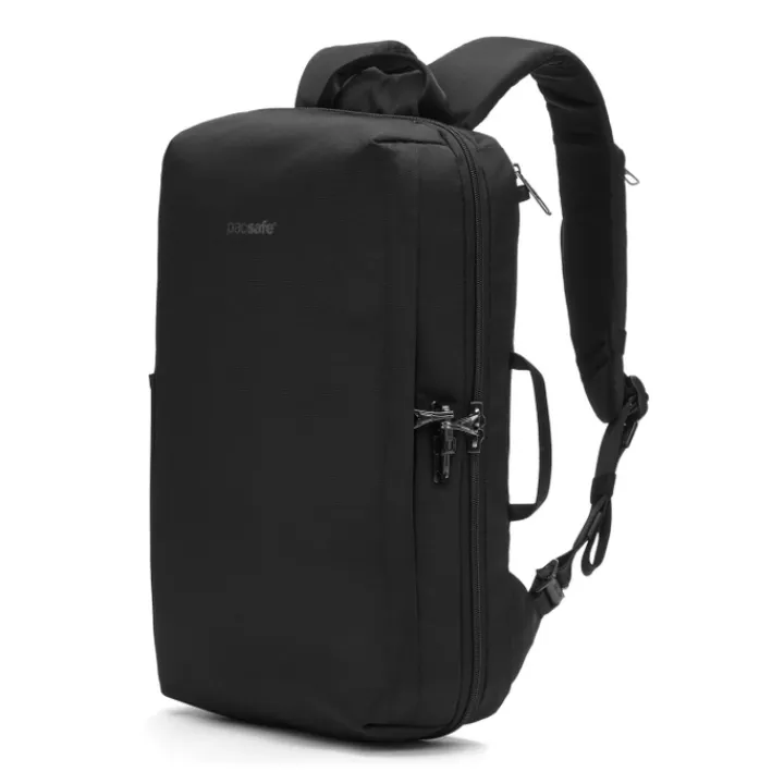 Kleine Rugzakken|Heren Rugzakken>Pacsafe Metrosafe X 16" Commuter Backpack black