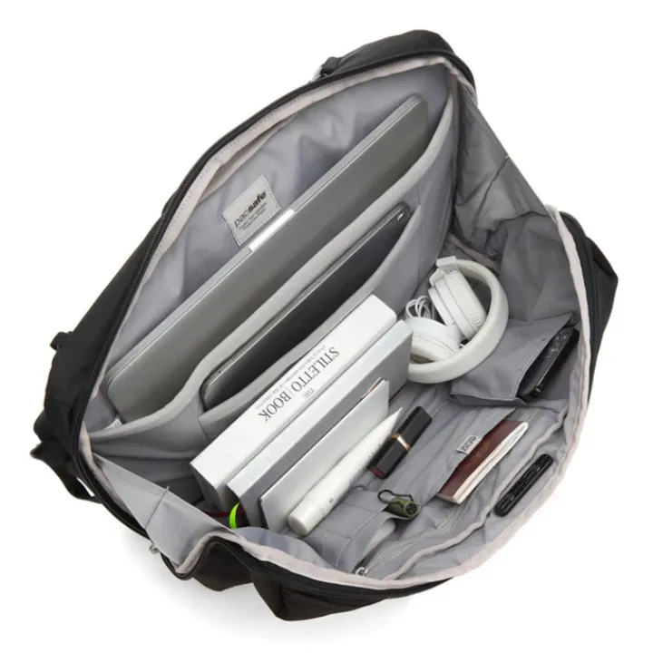Kleine Rugzakken|Heren Rugzakken>Pacsafe Metrosafe X 16" Commuter Backpack black