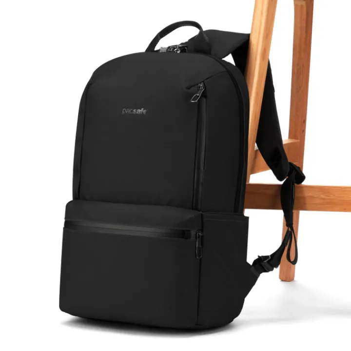 Kleine Rugzakken|Heren Rugzakken>Pacsafe Metrosafe X Anti-Theft 20L Backpack black