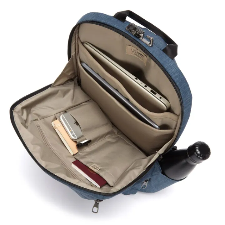Kleine Rugzakken|Heren Rugzakken>Pacsafe Metrosafe X Anti-Theft 20L Backpack dark denim