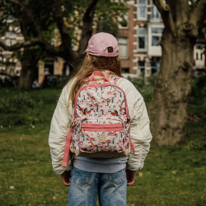 Peuter Rugzakken|Meisjesrugzakken>Pick & Pack Magic Horses Backpack M pink