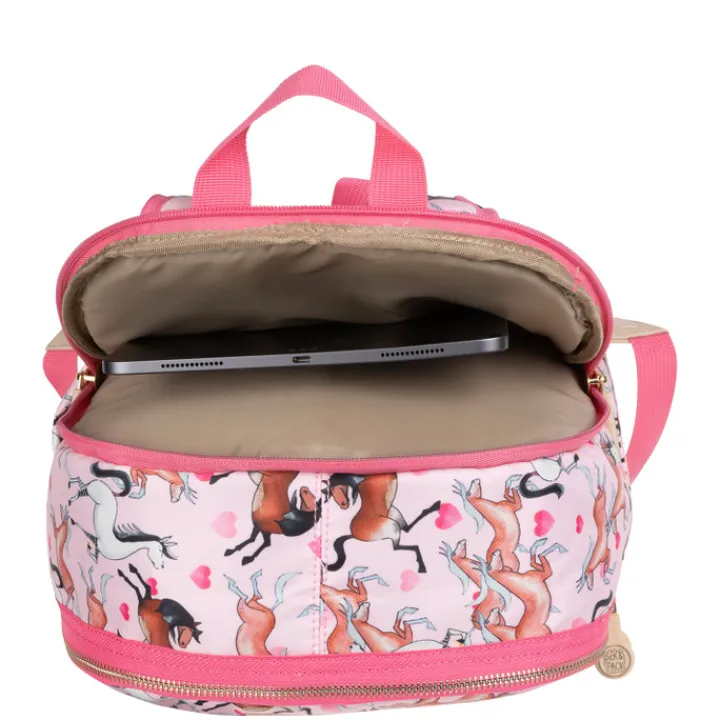 Peuter Rugzakken|Meisjesrugzakken>Pick & Pack Magic Horses Backpack M pink