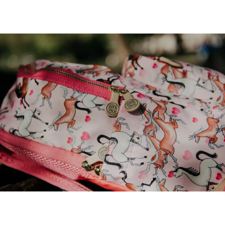 Peuter Rugzakken|Meisjesrugzakken>Pick & Pack Magic Horses Backpack M pink