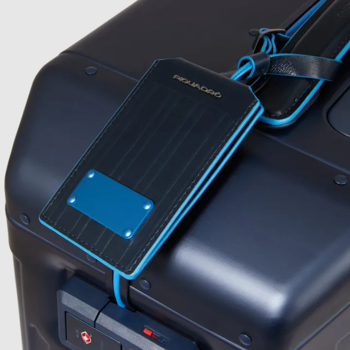 Ryanair Trolleys|Handbagage Trolleys>Piquadro ALU-B2 Cabin Trolley 55 blue