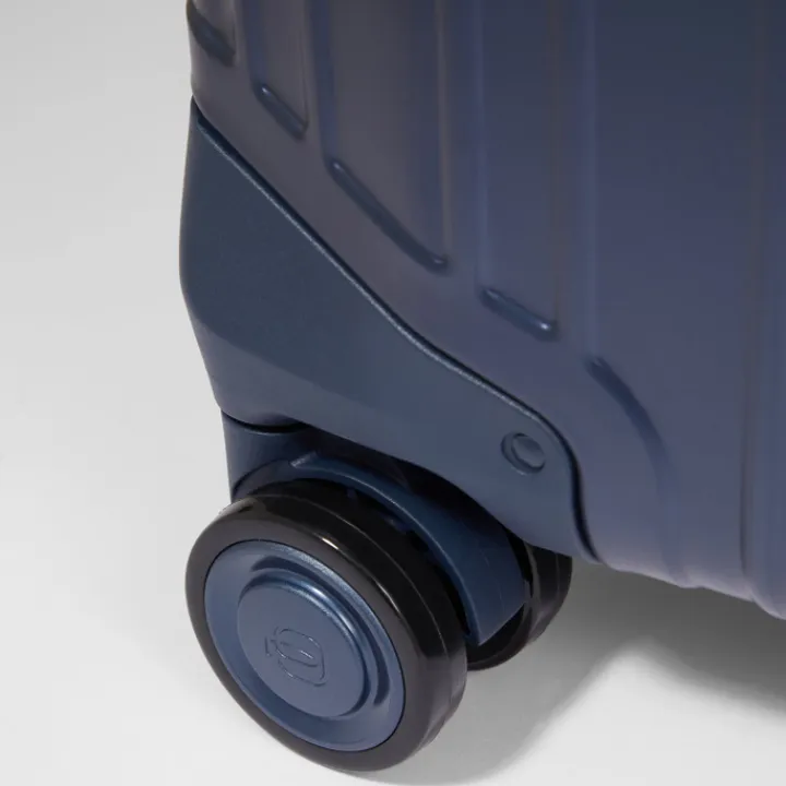 Ryanair Trolleys|Handbagage Trolleys>Piquadro ALU-B2 Cabin Trolley 55 blue