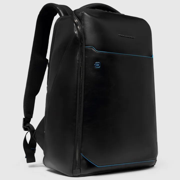 Kleine Rugzakken|15.6 Inch Laptoptassen>Piquadro B2 Laptop Backpack 15.6" black
