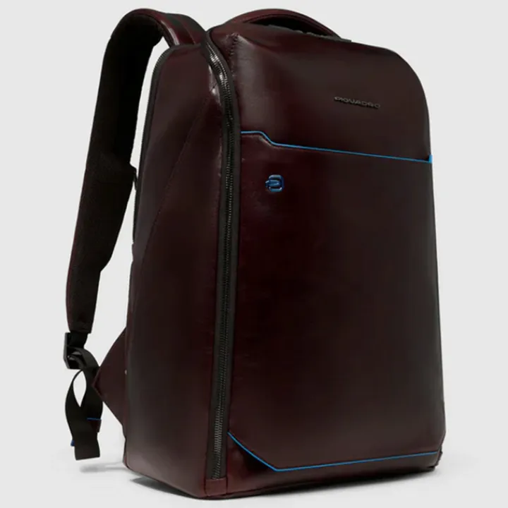 Kleine Rugzakken|15.6 Inch Laptoptassen>Piquadro B2 Laptop Backpack 15.6" brown