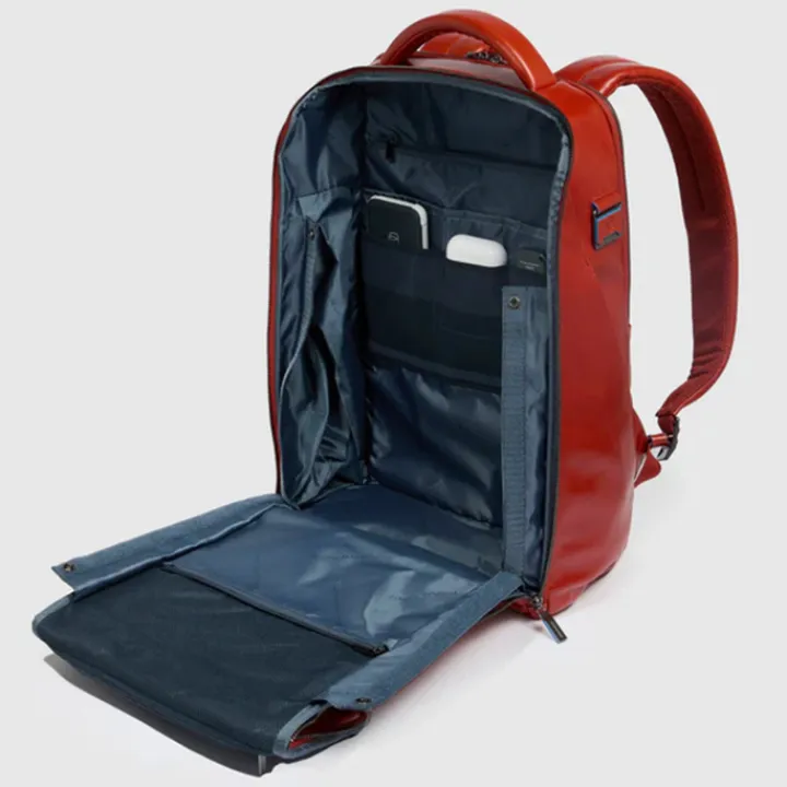Kleine Rugzakken|15.6 Inch Laptoptassen>Piquadro B2 Laptop Backpack 15.6" brown