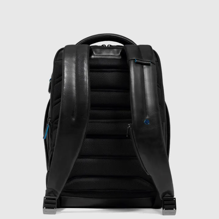 Kleine Rugzakken|14 Inch Laptoptassen>Piquadro B2 Laptop Backpack 14" black
