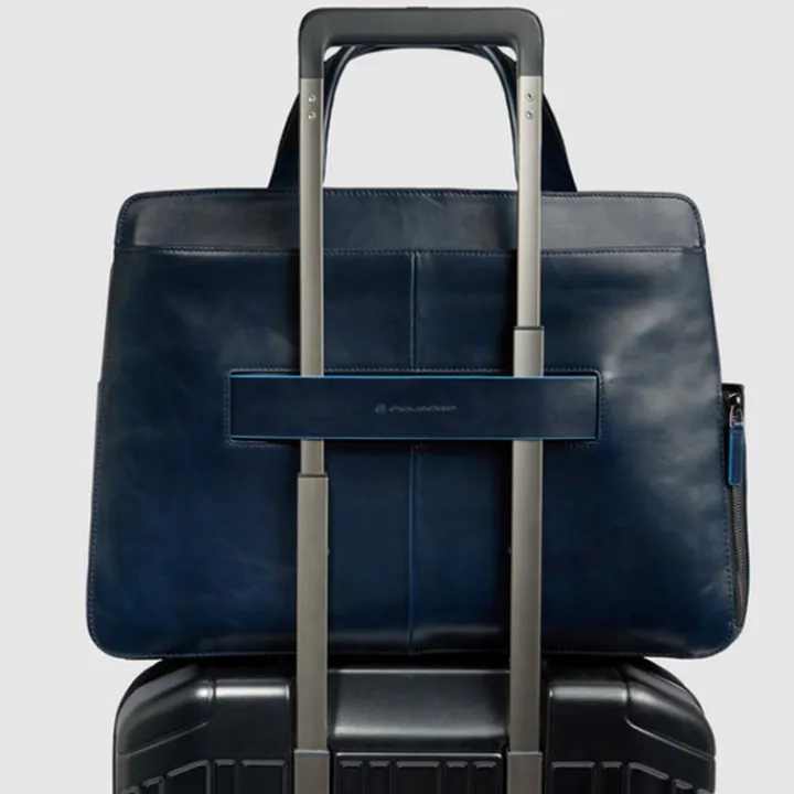 Aktetassen|Herentassen>Piquadro B2 Laptop Shoulderbag 15.6" brown