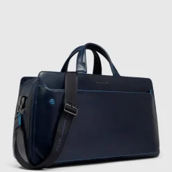 Kleine Reistassen|Handbagage Reistassen>Piquadro B2 Laptop Travelbag 14" blue