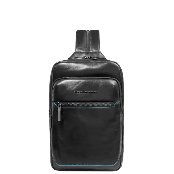Sling Bags|Herentassen>Piquadro B2 Mono Slingbag black