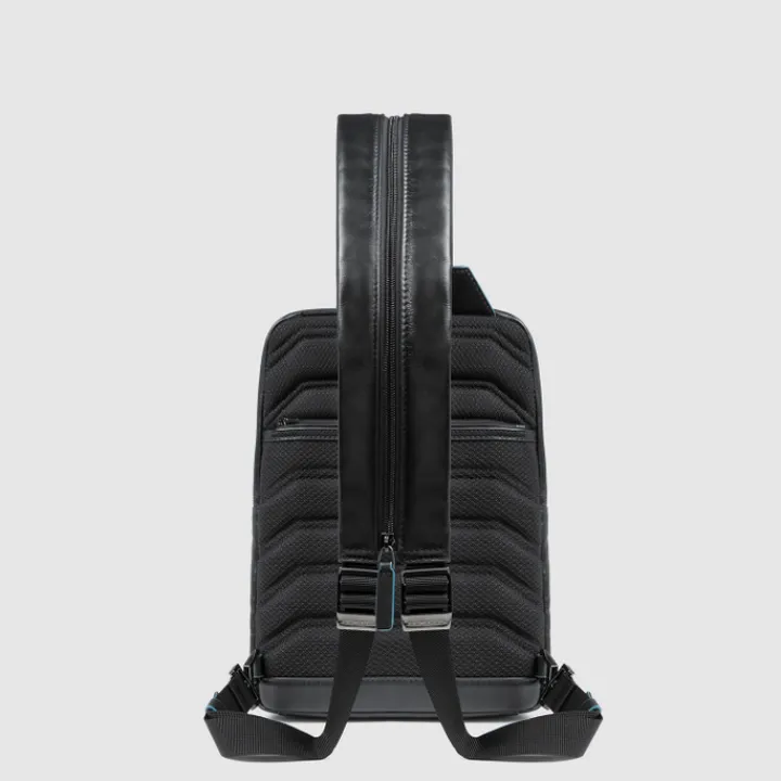 Sling Bags|Herentassen>Piquadro B2 Mono Slingbag black