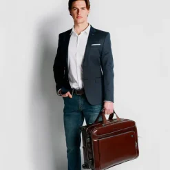 Handbagage Trolleys|Handbagage Koffers>Piquadro Blue Square Cabin Trolley black