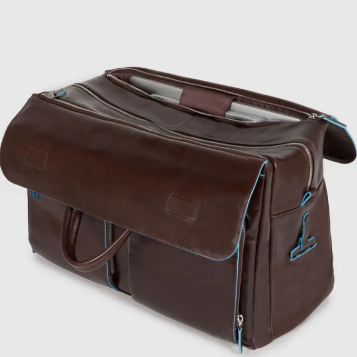 Kleine Reistassen|Handbagage Reistassen>Piquadro Blue Square Duffel Bag black