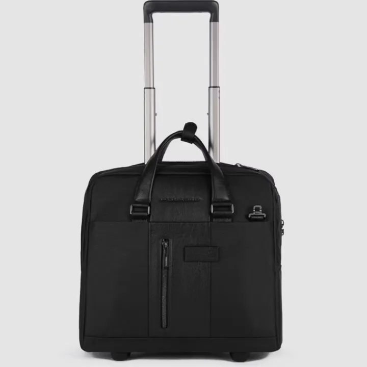 Handbagage Trolleys|Laptop Trolleys>Piquadro Business Trolley 15.6" black