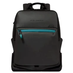 Kleine Rugzakken|14 Inch Laptoptassen>Piquadro C2OW Laptop Backpack 14" black
