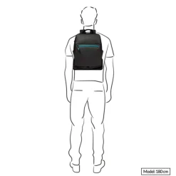 Kleine Rugzakken|14 Inch Laptoptassen>Piquadro C2OW Laptop Backpack 14" blue