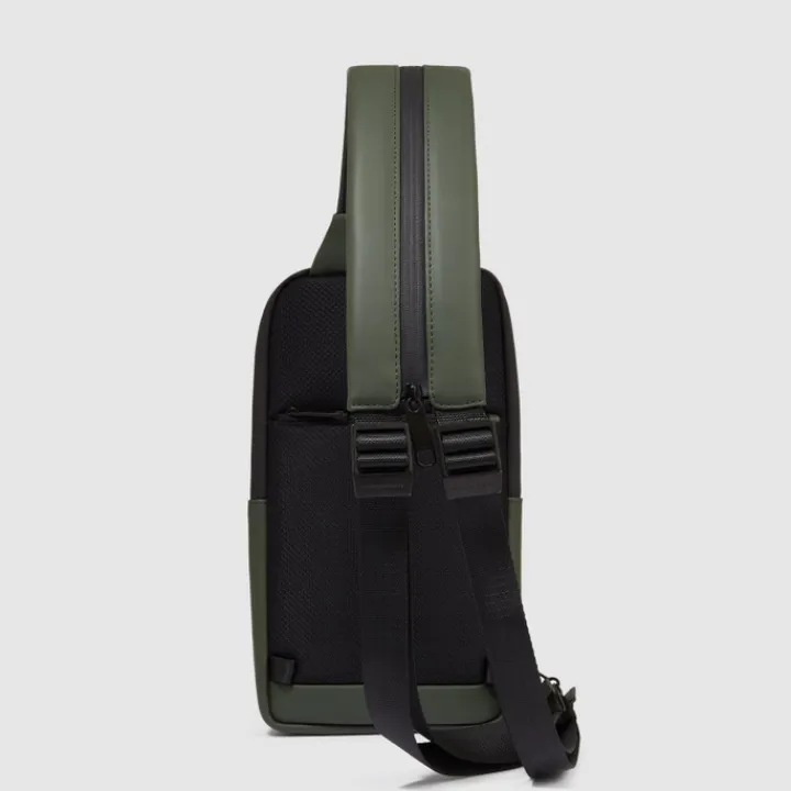 Sling Bags>Piquadro C2OW Mono Slingbag green