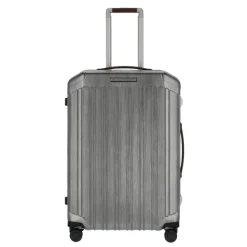 Harde Koffers|Reiskoffers>Piquadro PQ Light Frame Spinner M grey