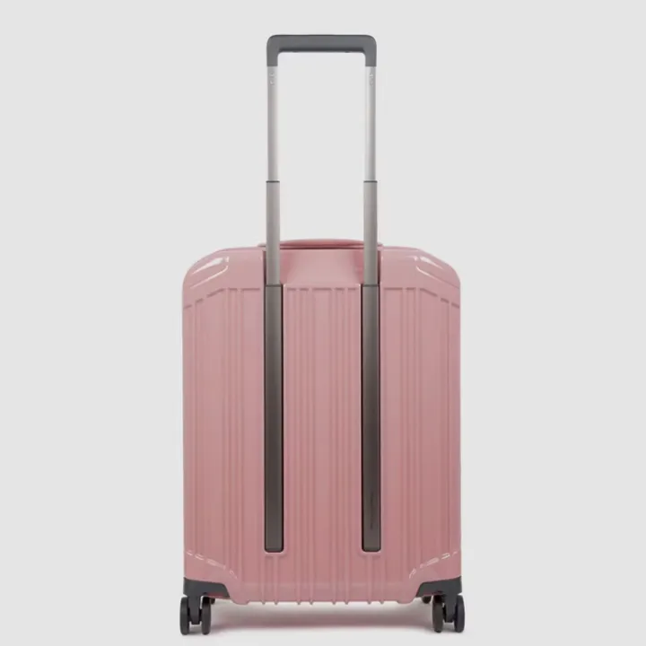 Transavia Trolleys|Ryanair Trolleys>Piquadro PQ-Light Cabin Trolley 55 pink