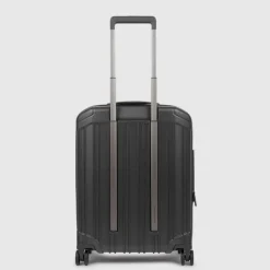 Transavia Trolleys|Handbagage Trolleys>Piquadro PQ-Light Cabin Trolley black