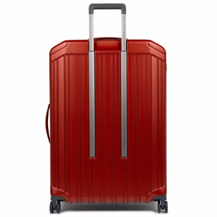 Harde Koffers|Reiskoffers>Piquadro PQ-Light Large Trolley red