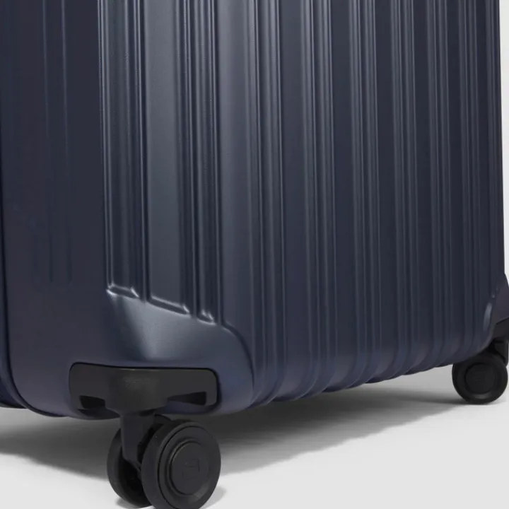 Harde Koffers|Reiskoffers>Piquadro PQ-Light Large Trolley cobalt blue