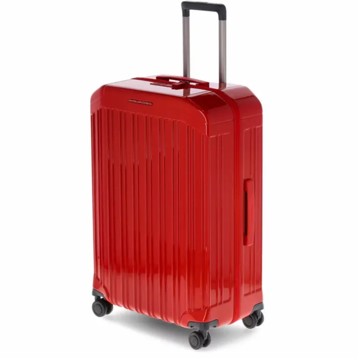 Lichtgewicht Koffers|Harde Koffers>Piquadro PQ-Light Medium Trolley red