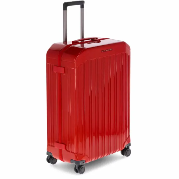 Lichtgewicht Koffers|Harde Koffers>Piquadro PQ-Light Medium Trolley red