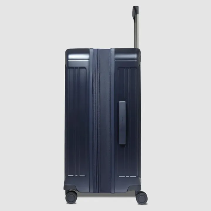 Lichtgewicht Koffers|Harde Koffers>Piquadro PQ-Light Medium Trolley cobalt blue
