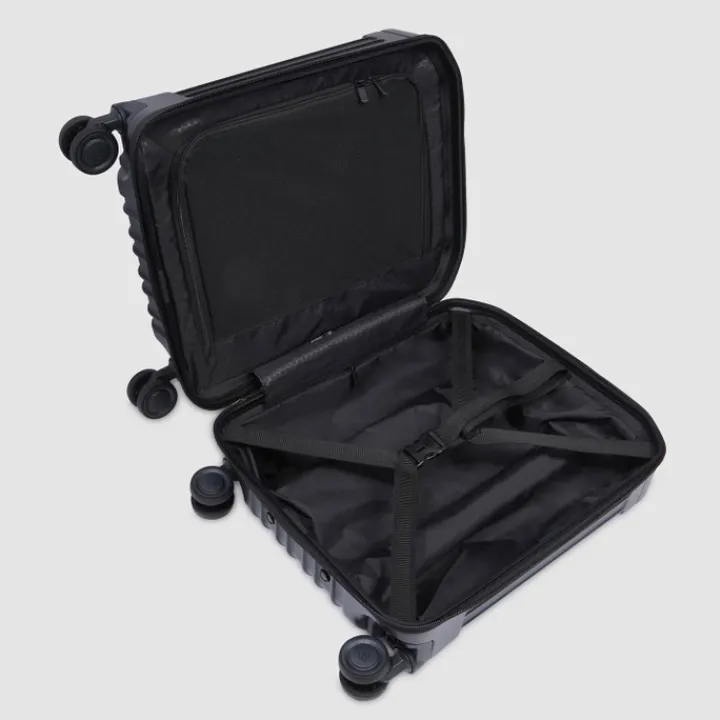 Transavia Trolleys|Handbagage Trolleys>Piquadro PQ-Light Underseater black