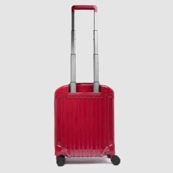 Transavia Trolleys|Handbagage Trolleys>Piquadro PQ-Light Underseater red