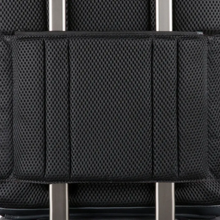 15.6 Inch Laptoptassen|Leren Laptoptassen>Piquadro Urban PC and iPad Backpack with Anti theft cable grey black