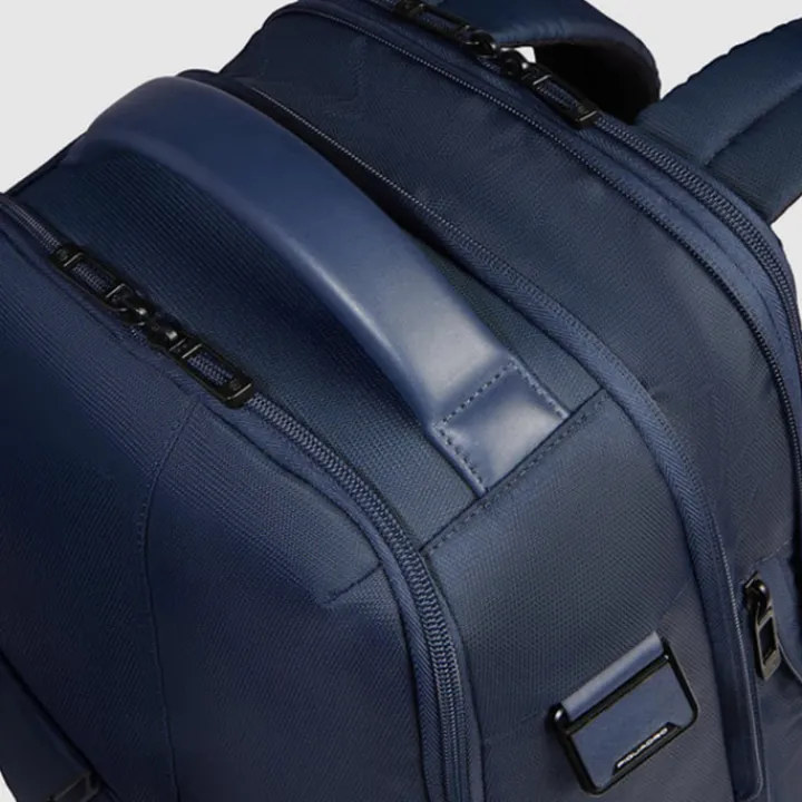 14 Inch Laptoptassen|Laptop Rugzakken>Piquadro Zaino Laptop Backpack 14" blue