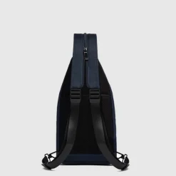 Sling Bags|Herentassen>Piquadro Zaino Monospalla Slingbag blue