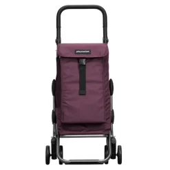 Boodschappen Trolleys|Reistrolleys>Playmarket Go Up Premium Boodschappentrolley paars