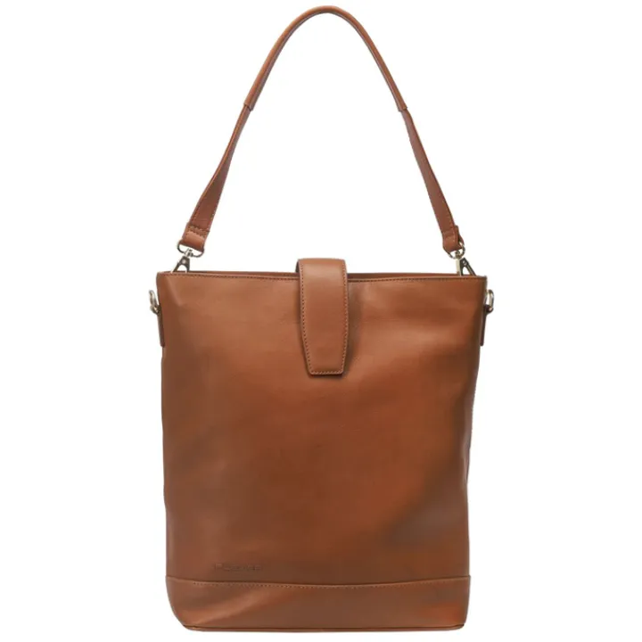 Herentassen|15.6 Inch Laptoptassen>Plevier Bow 15.6" cognac