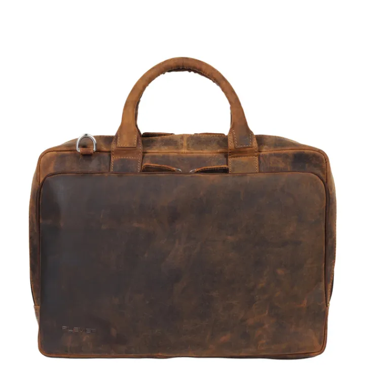 Herentassen|15.6 Inch Laptoptassen>Plevier Colmar Businesstas 15.6" bruin
