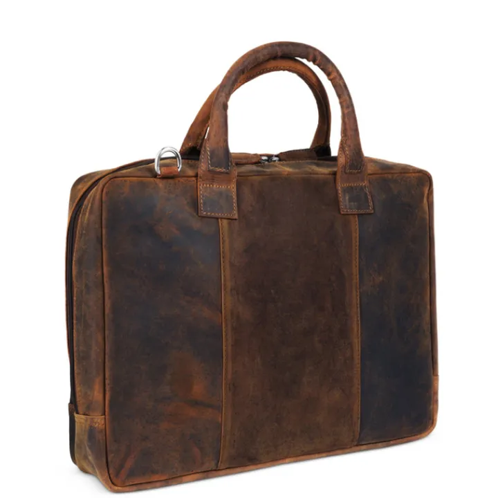 Herentassen|15.6 Inch Laptoptassen>Plevier Colmar Businesstas 15.6" bruin